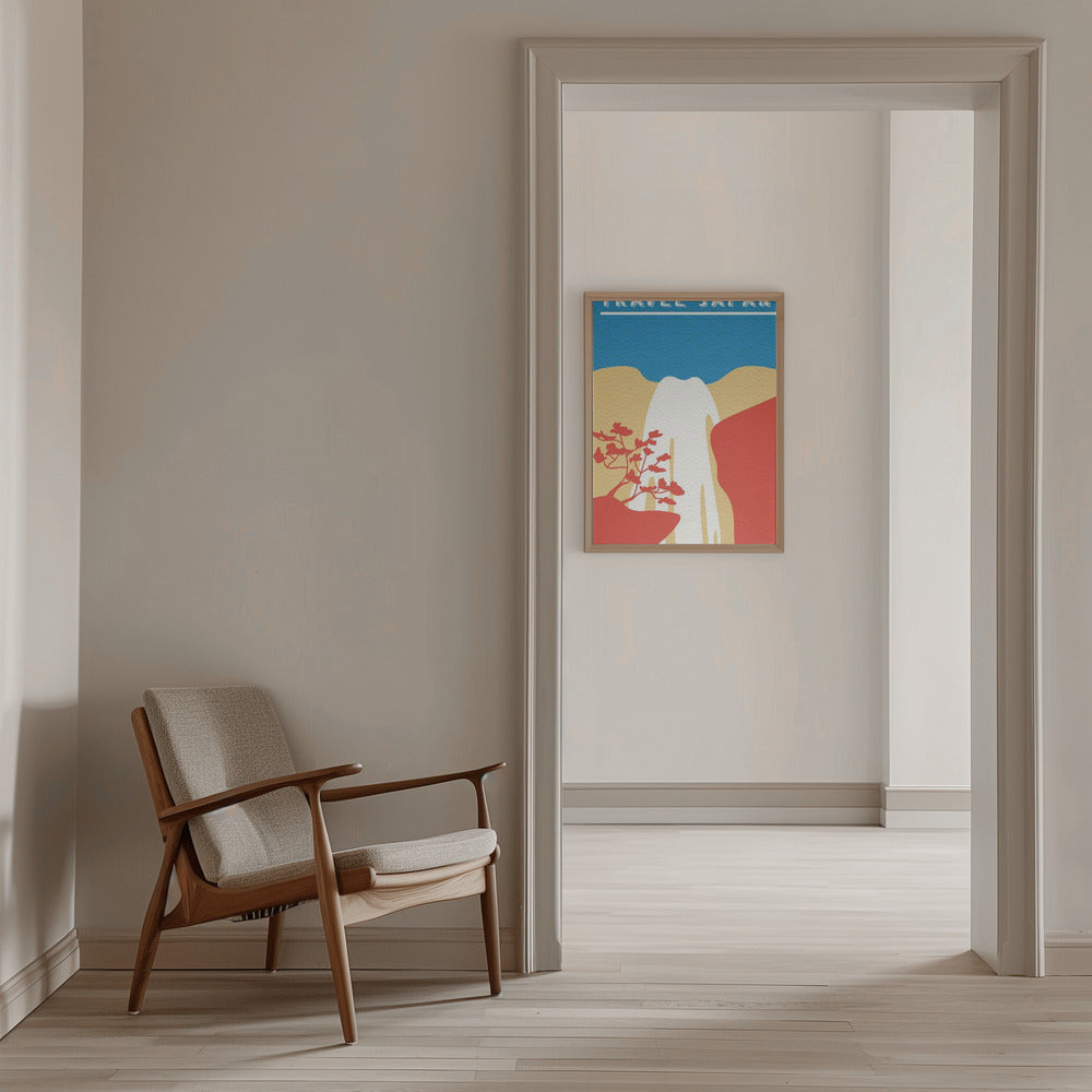Traval Japan Minimilism I Poster och Canvastavla