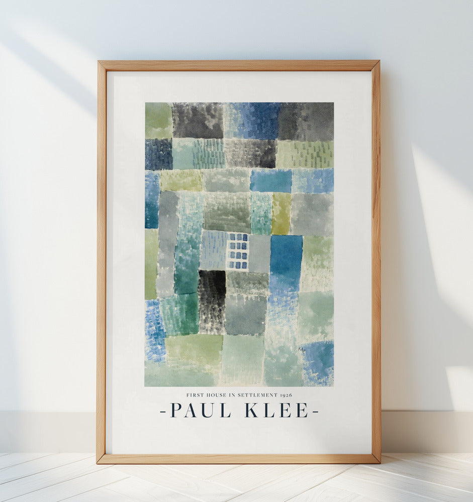 First House in a Settlement 1926 Poster och Canvastavla