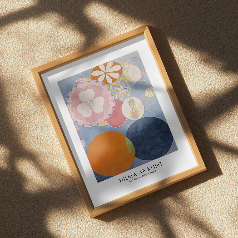 The Ten Largest No.2 Poster Poster och Canvastavla