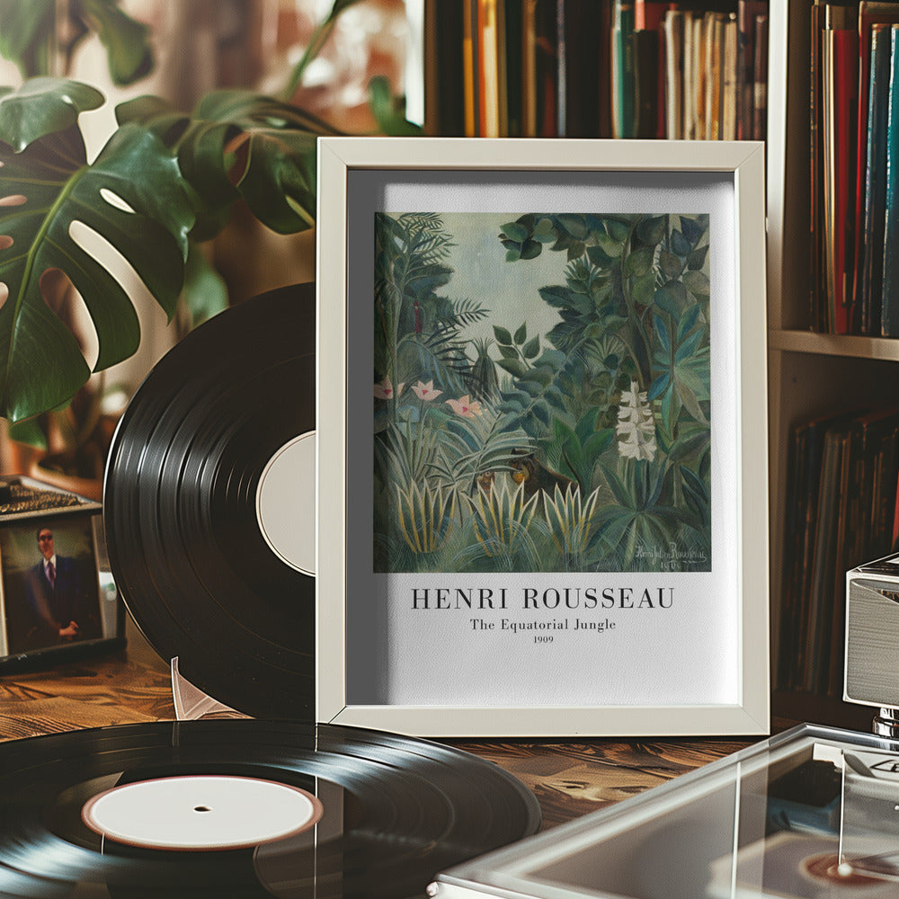 The Equatorial Jungle Poster och Canvastavla