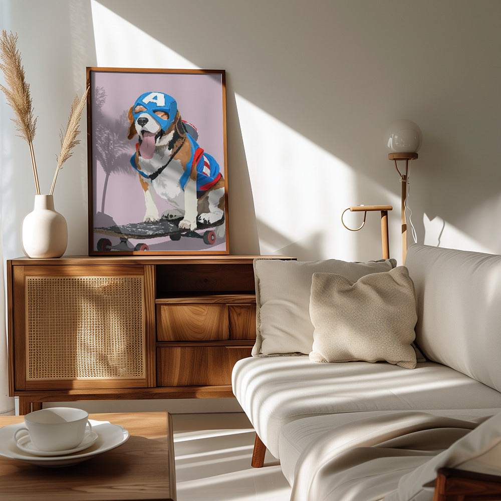 My Kind Of Hero Poster och Canvastavla