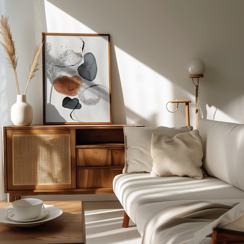 Abstract World Poster och Canvastavla