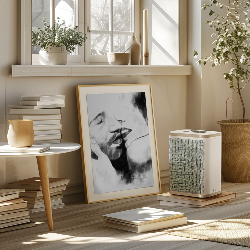 Kiss Close Poster och Canvastavla