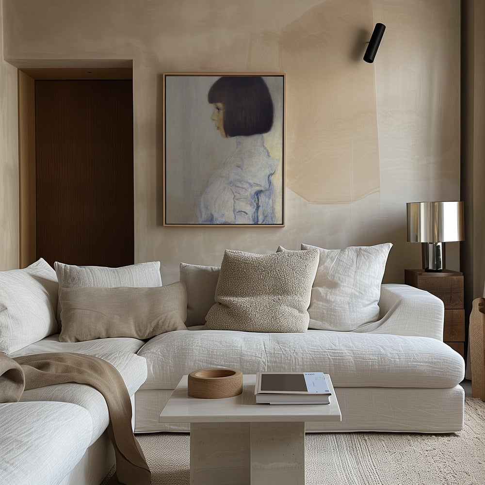 Portrait of Helene Klimt (1898) Poster och Canvastavla