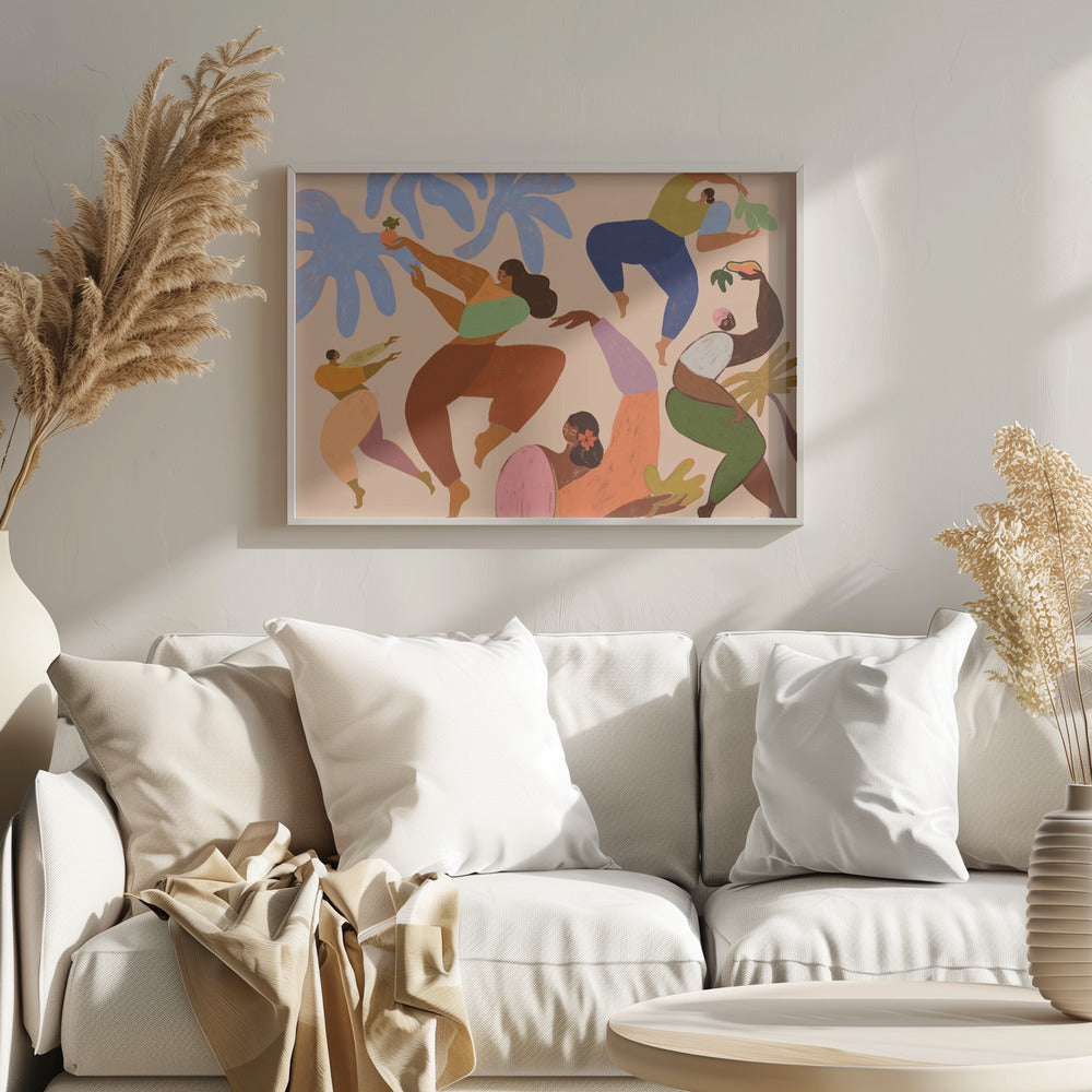 Dance Dance Poster och Canvastavla