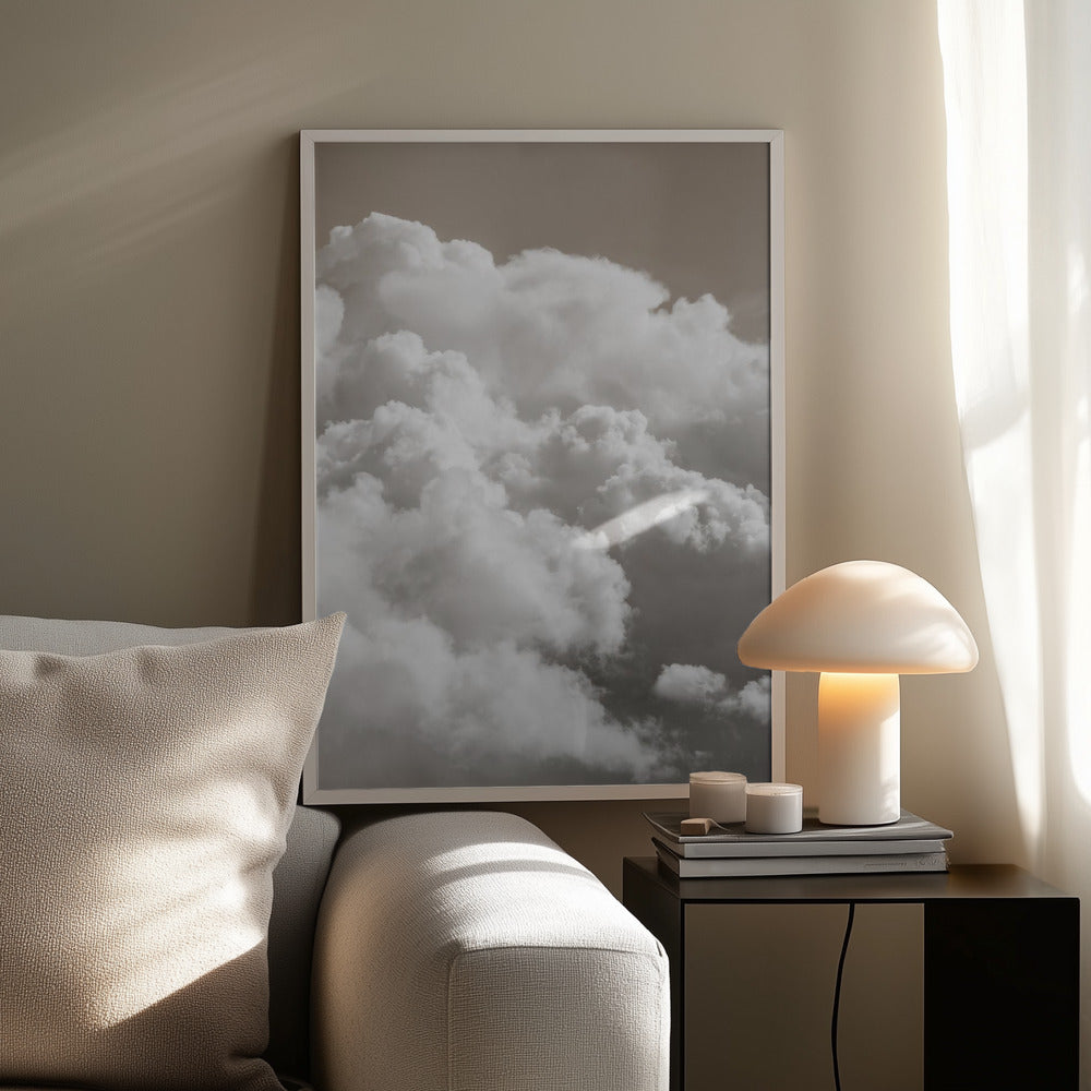 Sandy Clouds Poster och Canvastavla