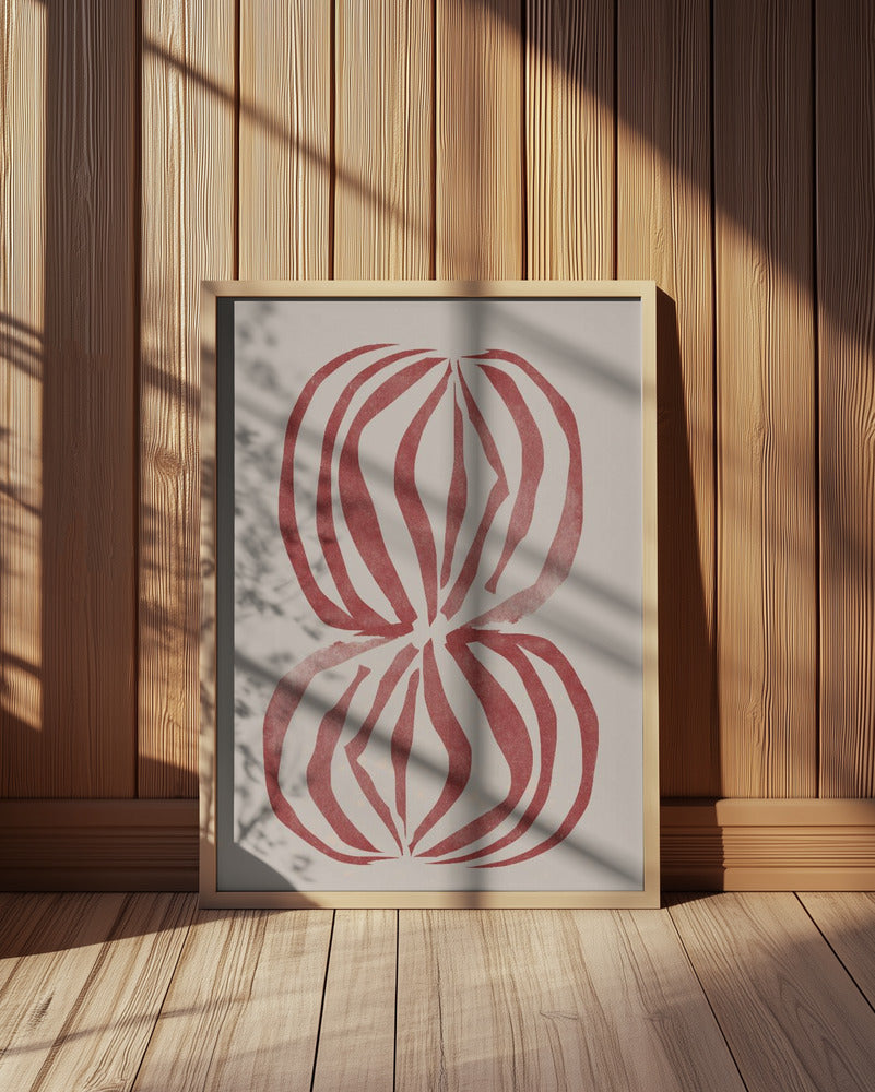 New Vase Line Art Poster och Canvastavla