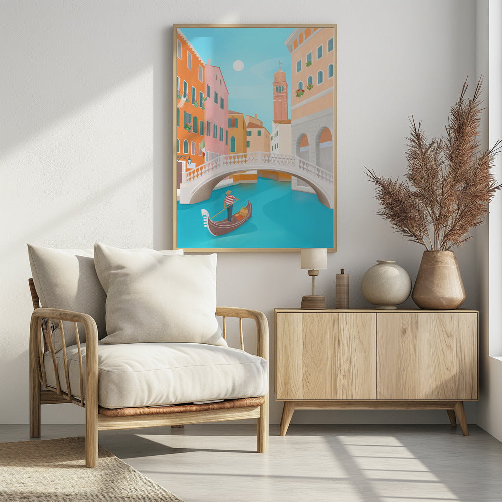 Venice Poster och Canvastavla