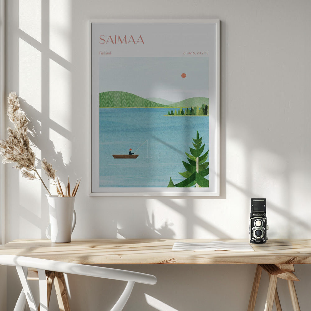 Lake Saimaa, Finland Poster och Canvastavla