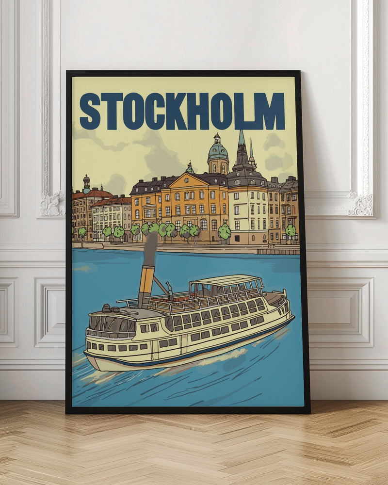 Stockholm Poster och Canvastavla