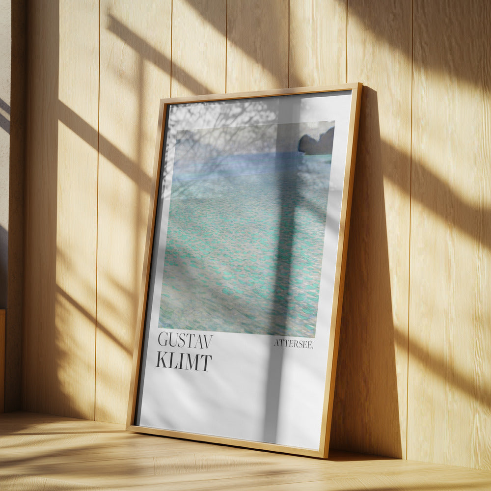 Attersee (1900) Poster Poster och Canvastavla