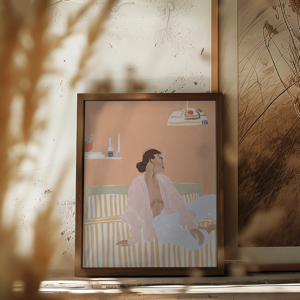 Just Let Me Chill Poster och Canvastavla