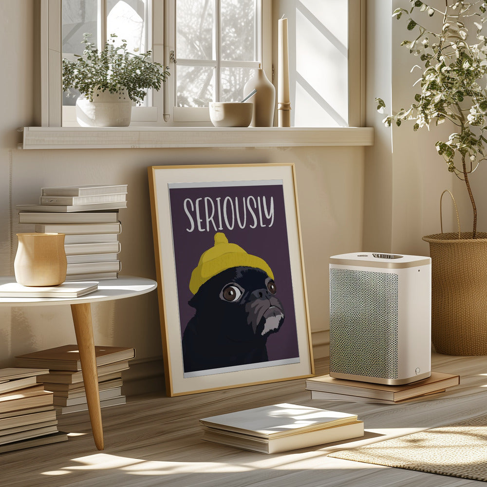 Seriously?! Poster och Canvastavla