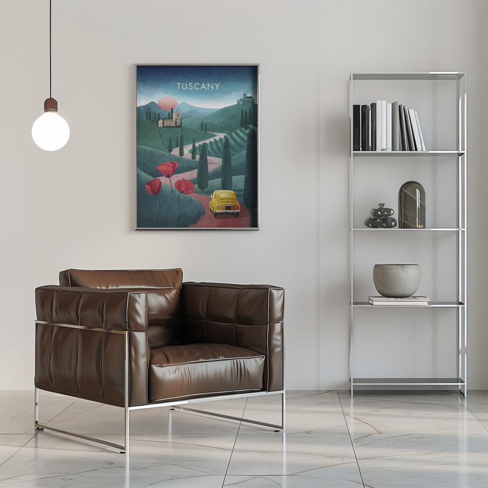 Tuscanytext Poster och Canvastavla