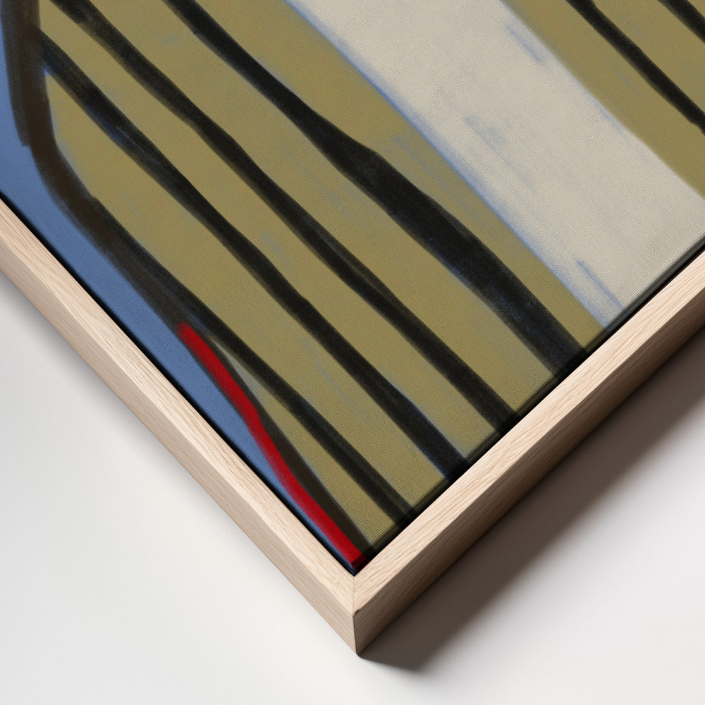 Bold Hat and Stripes New Mexico Style Poster och Canvastavla