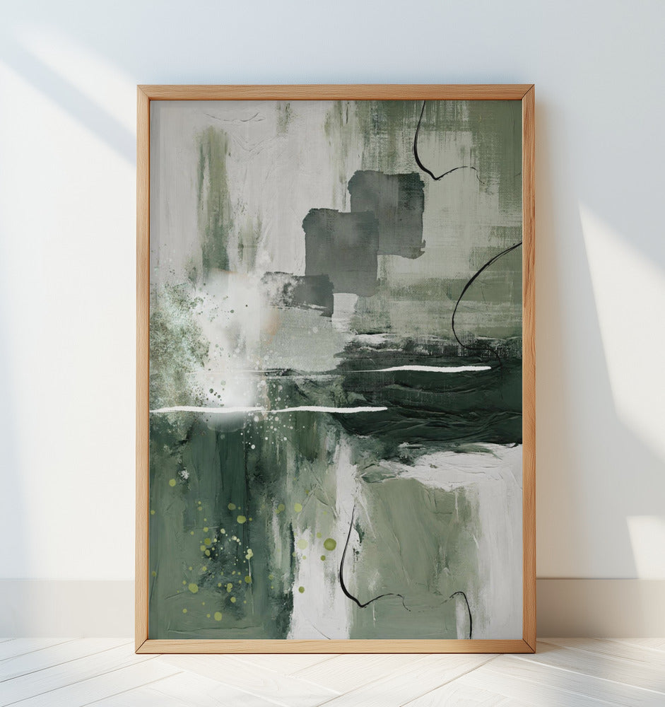 Canvas Greens 1 Poster och Canvastavla