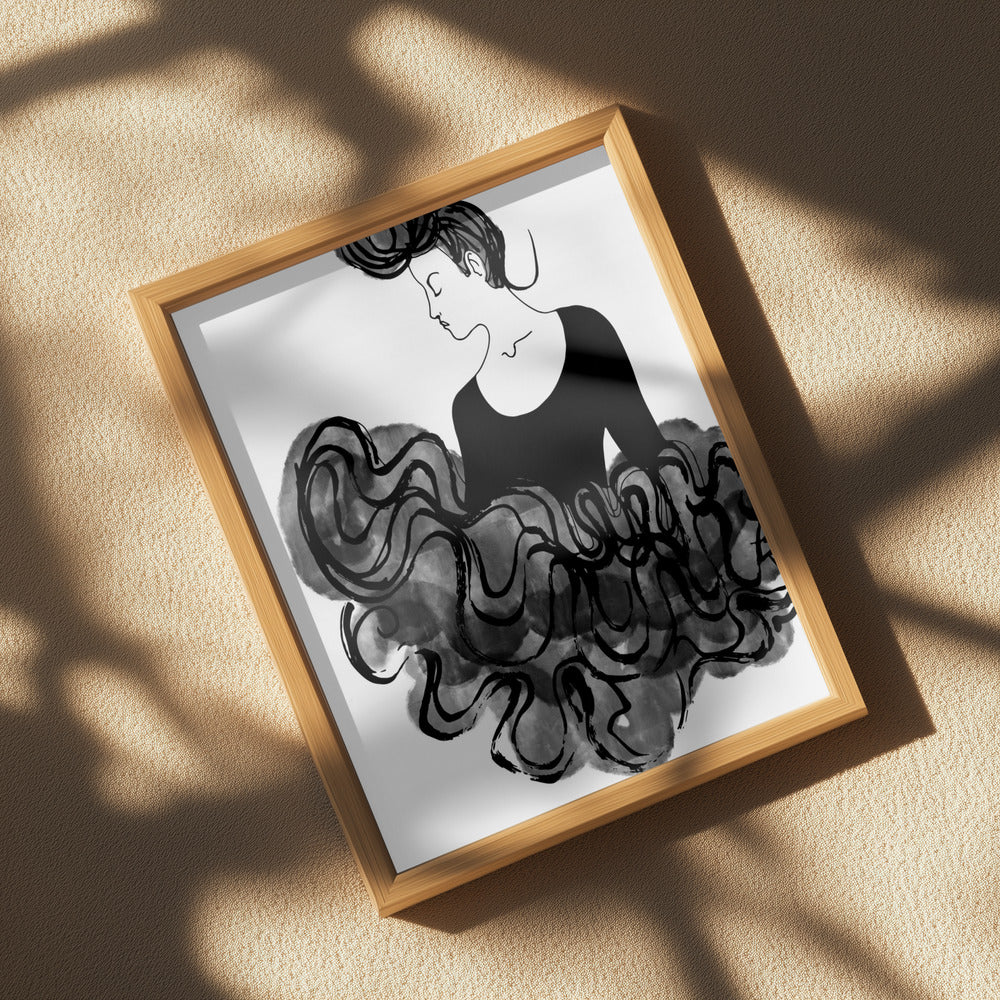 Ballerina Poster och Canvastavla