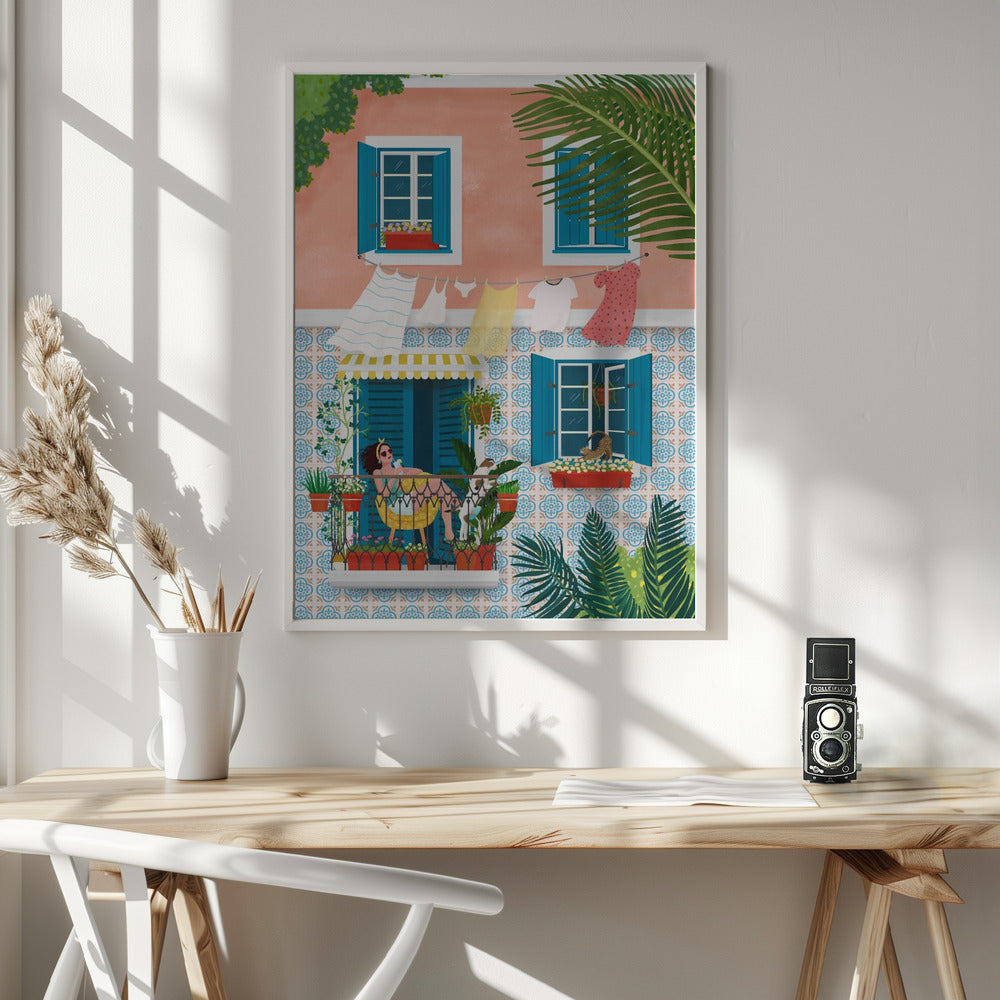 Lisbon Poster och Canvastavla