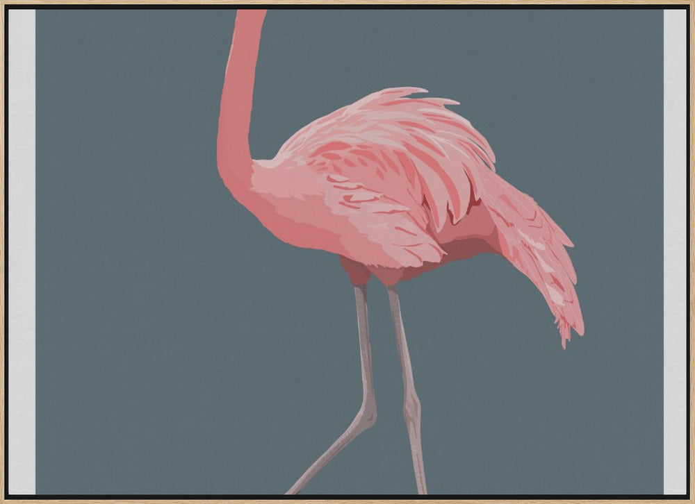 Fashion Flamingo Poster och Canvastavla