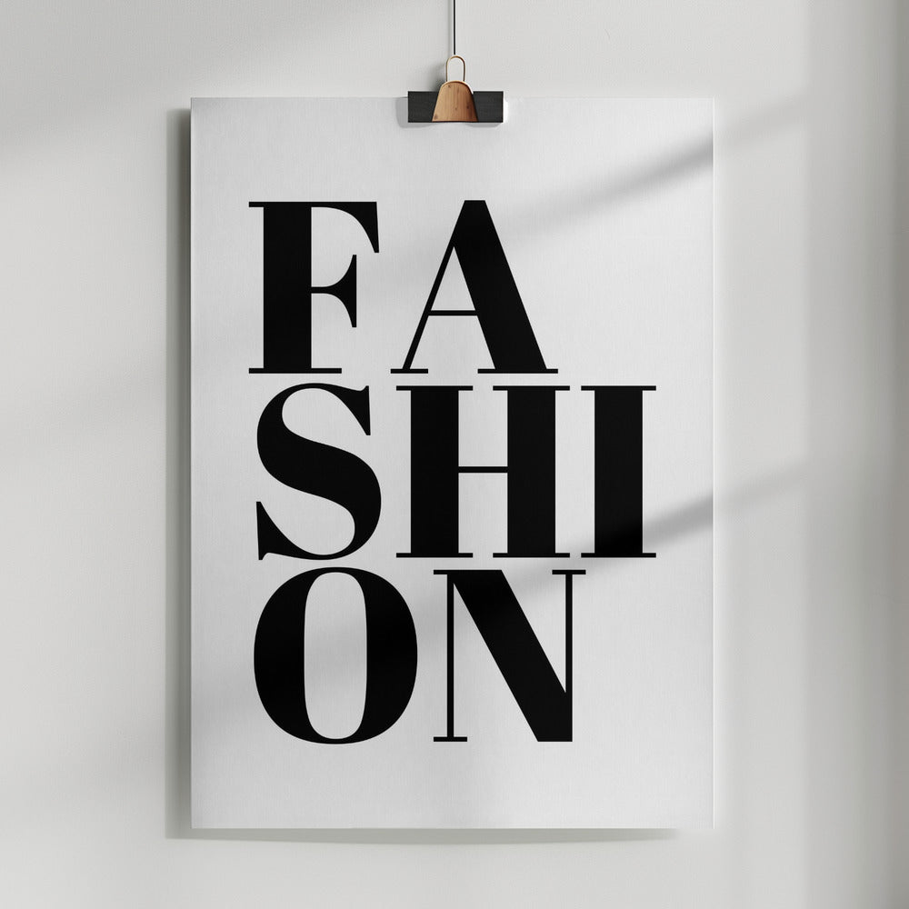 FASHION Poster och Canvastavla