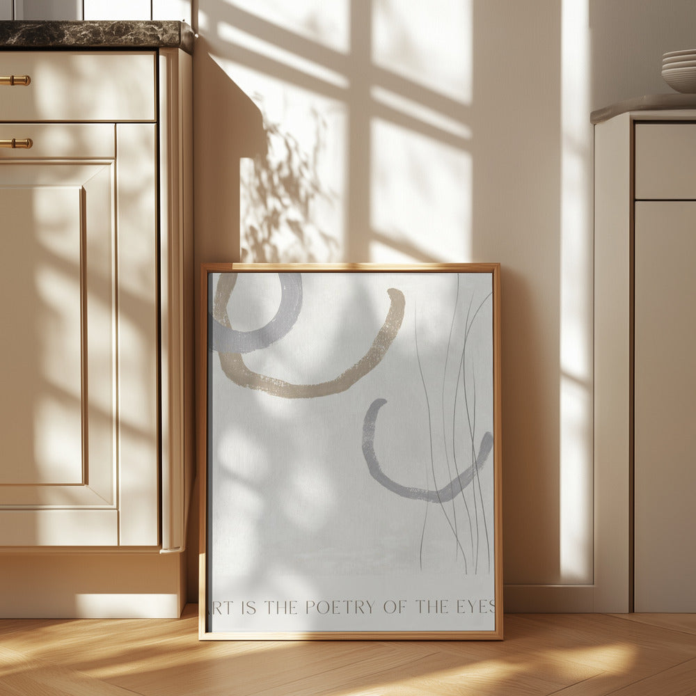 Artisthepoetryoftheeyes Poster och Canvastavla