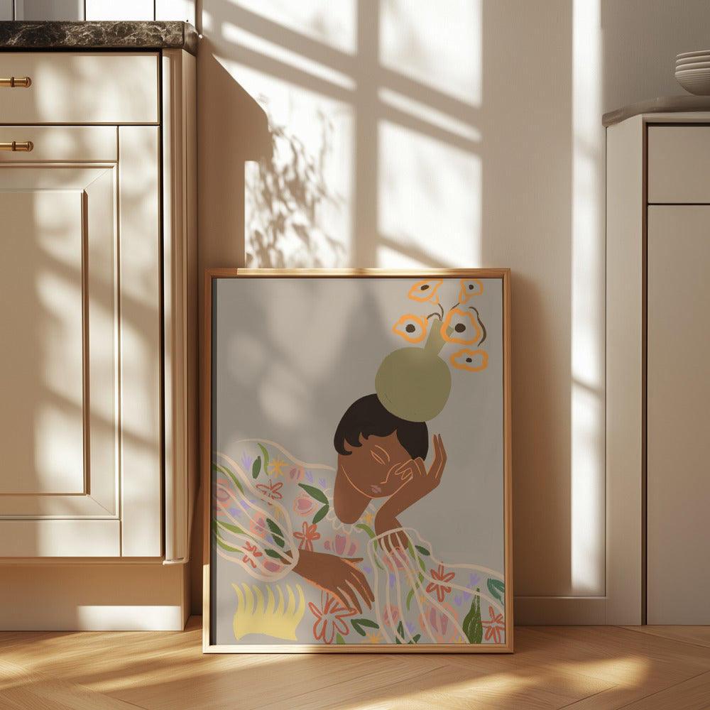 The Overthinker Poster och Canvastavla