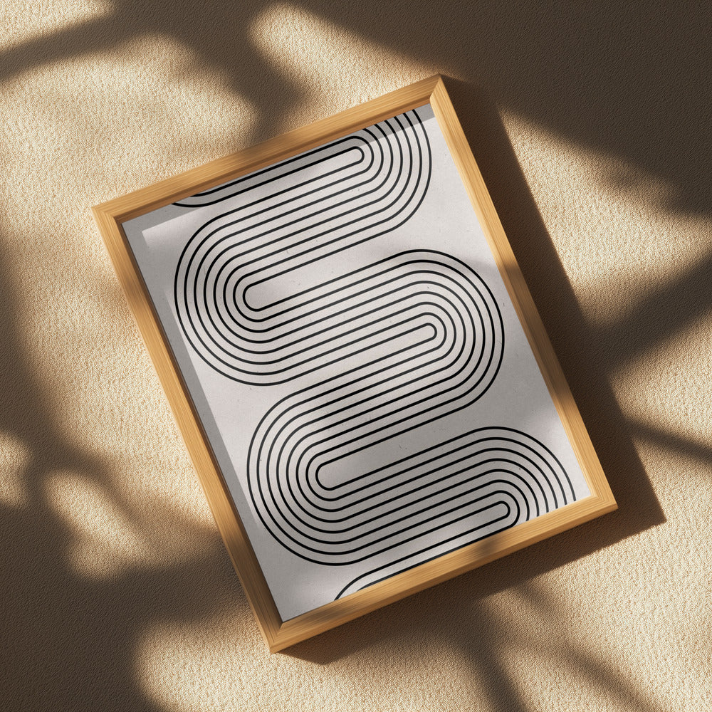 Modern Balance No.4 Poster och Canvastavla