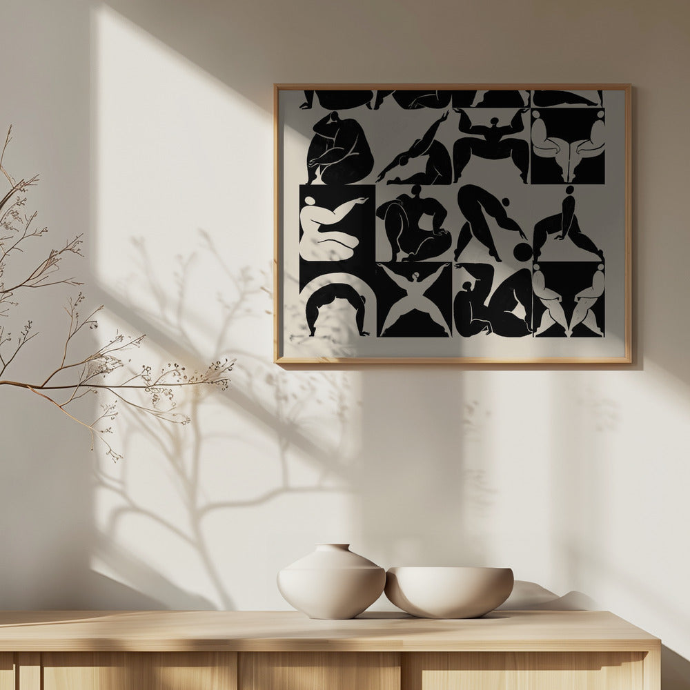 Body of Work (Noir) Poster och Canvastavla