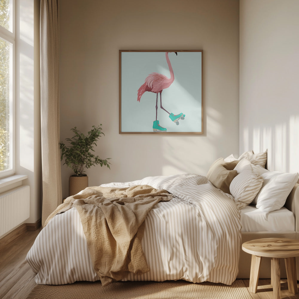 Flamingogo Poster och Canvastavla