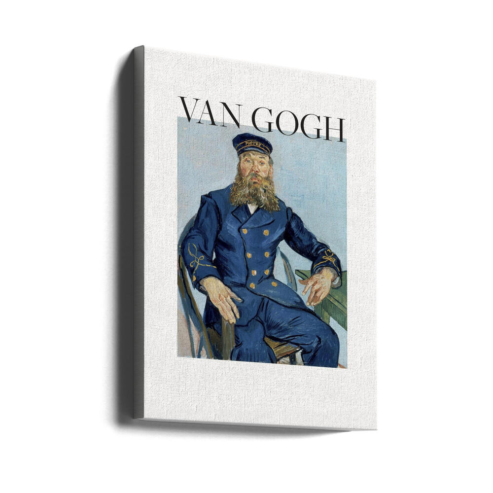 Portrait of the Postman Joseph Roulin (1888) Poster och Canvastavla