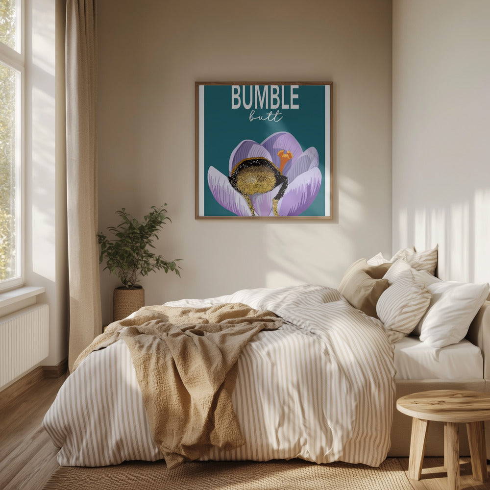Bumble Butt Poster och Canvastavla