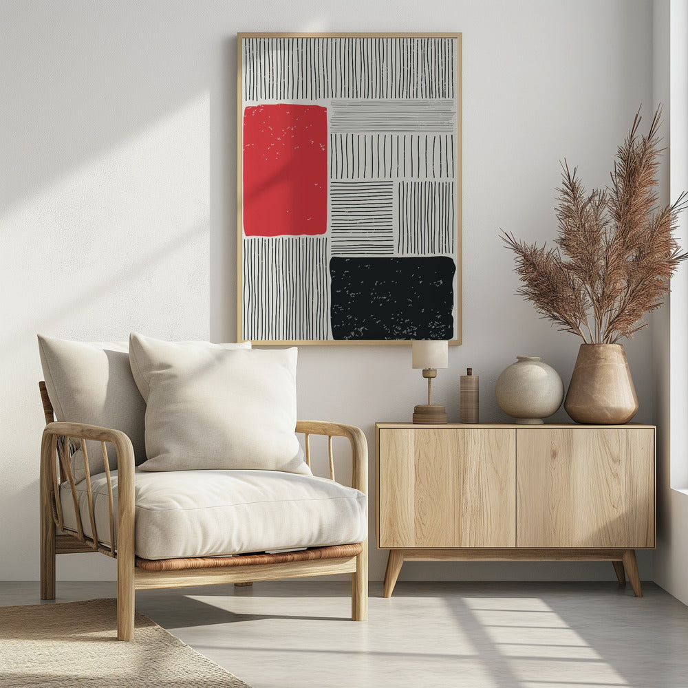 Subtle Line Series #4 Poster och Canvastavla