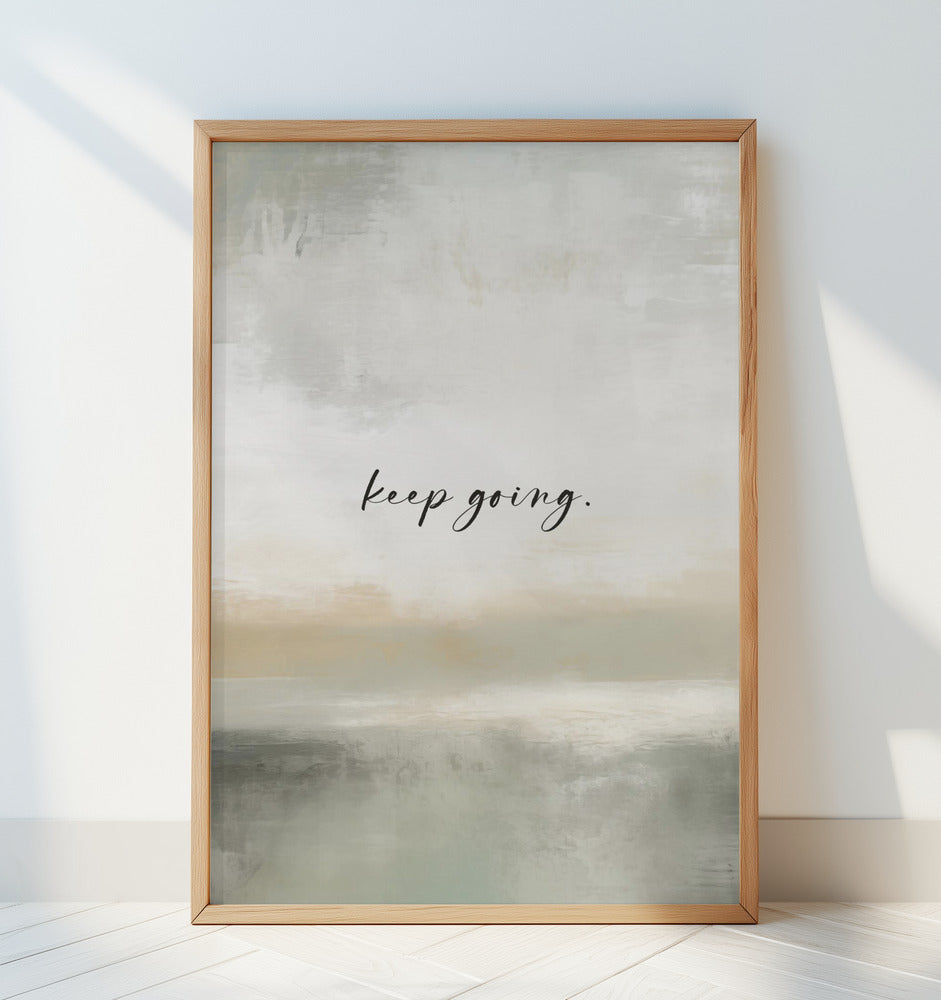 Keepgoingno2 Poster och Canvastavla