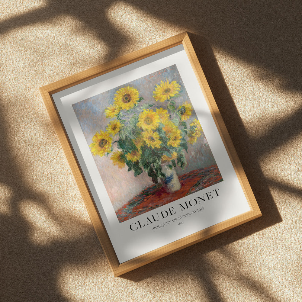 Bouquet Of Sunflowers Poster och Canvastavla