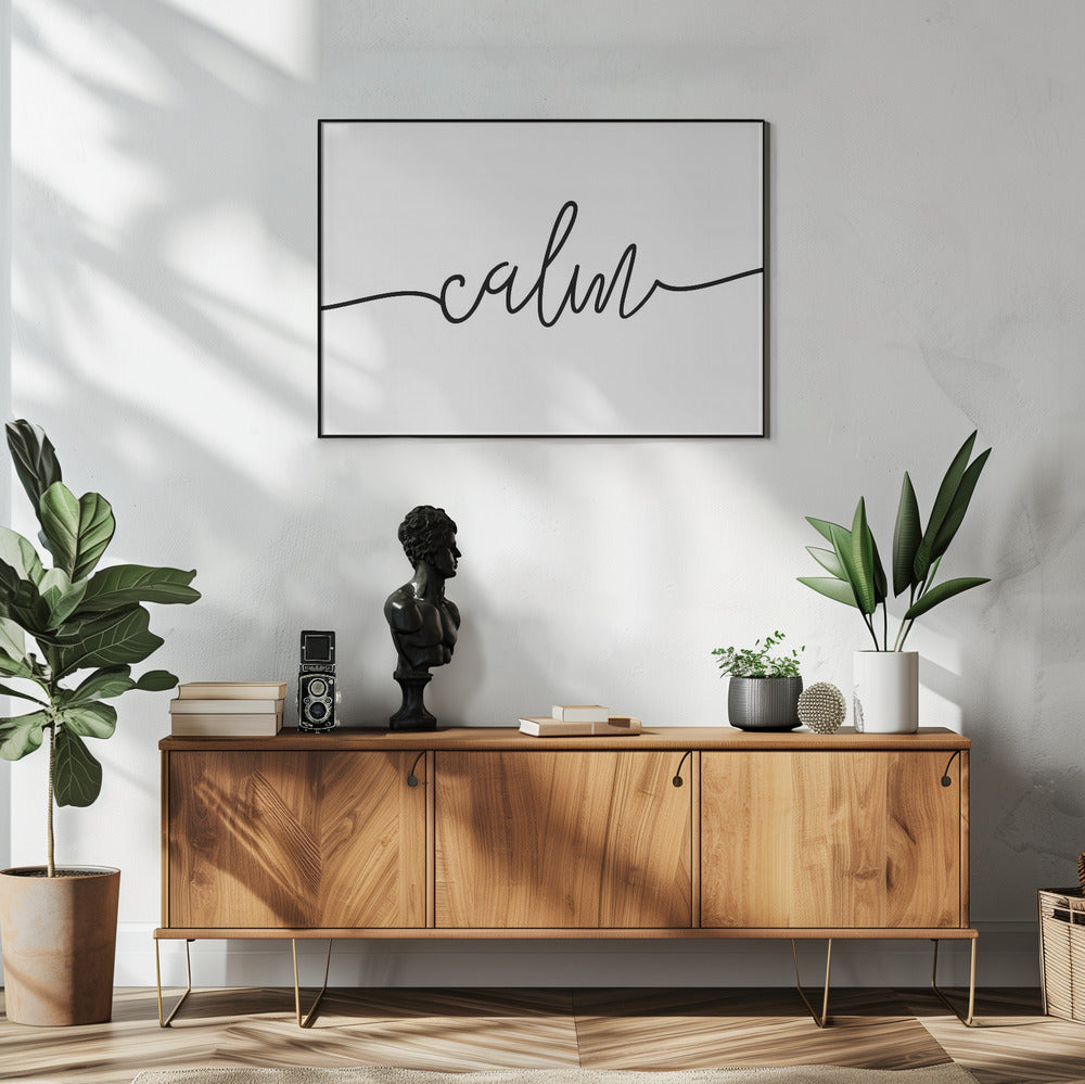 Calm Poster och Canvastavla