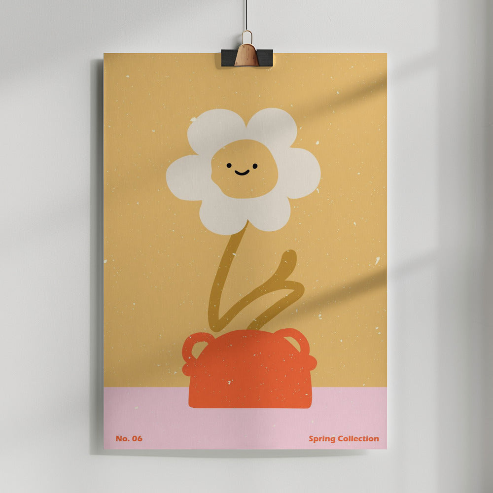 Spring Flower #06 Poster och Canvastavla