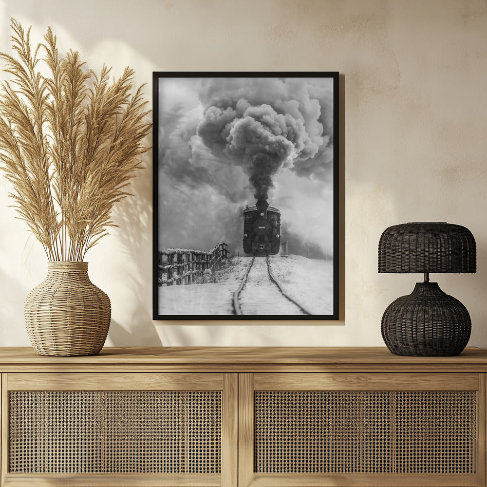 Old train Poster och Canvastavla