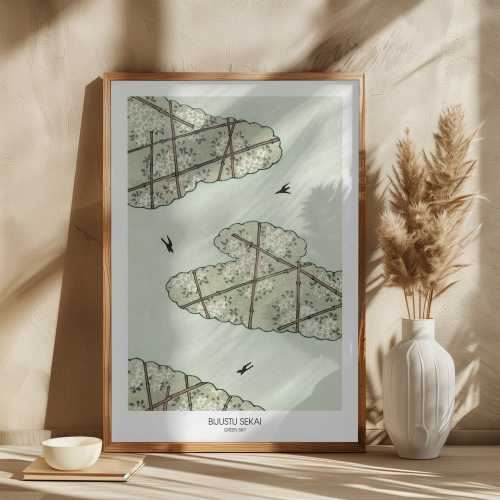 Green Sky Poster och Canvastavla