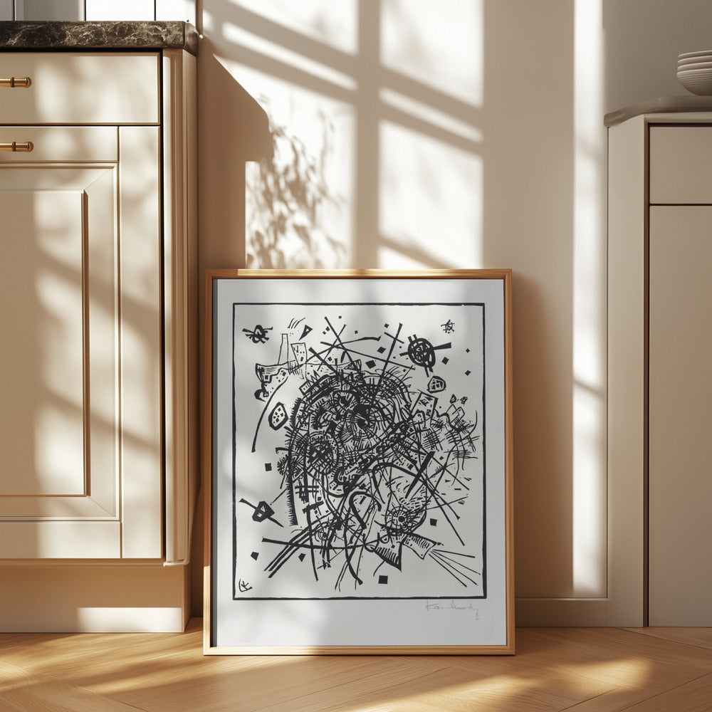 Kleine Welten Viii (small Worlds Viii) (1922) Poster och Canvastavla