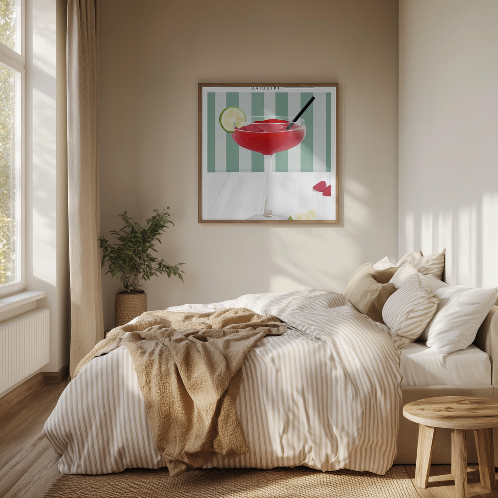 Strawberry Daiquiri Poster och Canvastavla