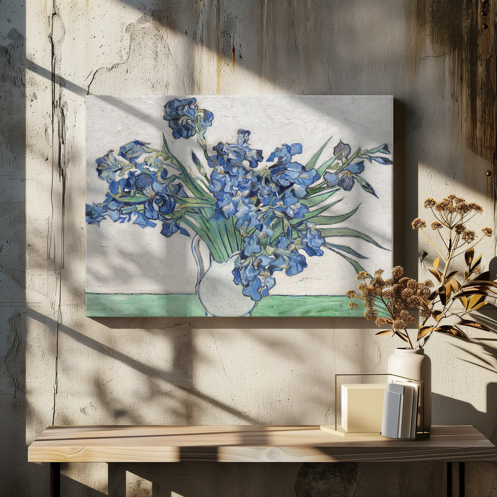 Vincent Van Gogh's Irises (1890). Poster och Canvastavla