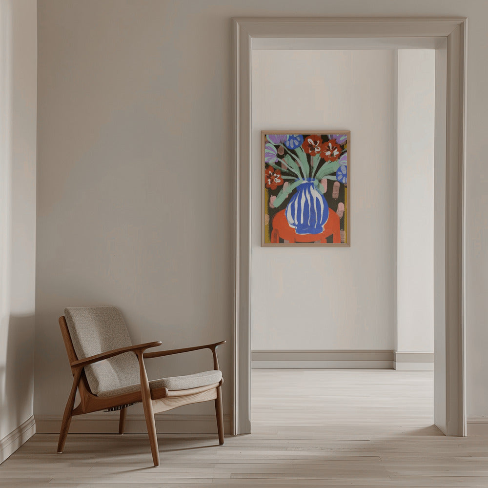 Floral still life no 2 Poster och Canvastavla