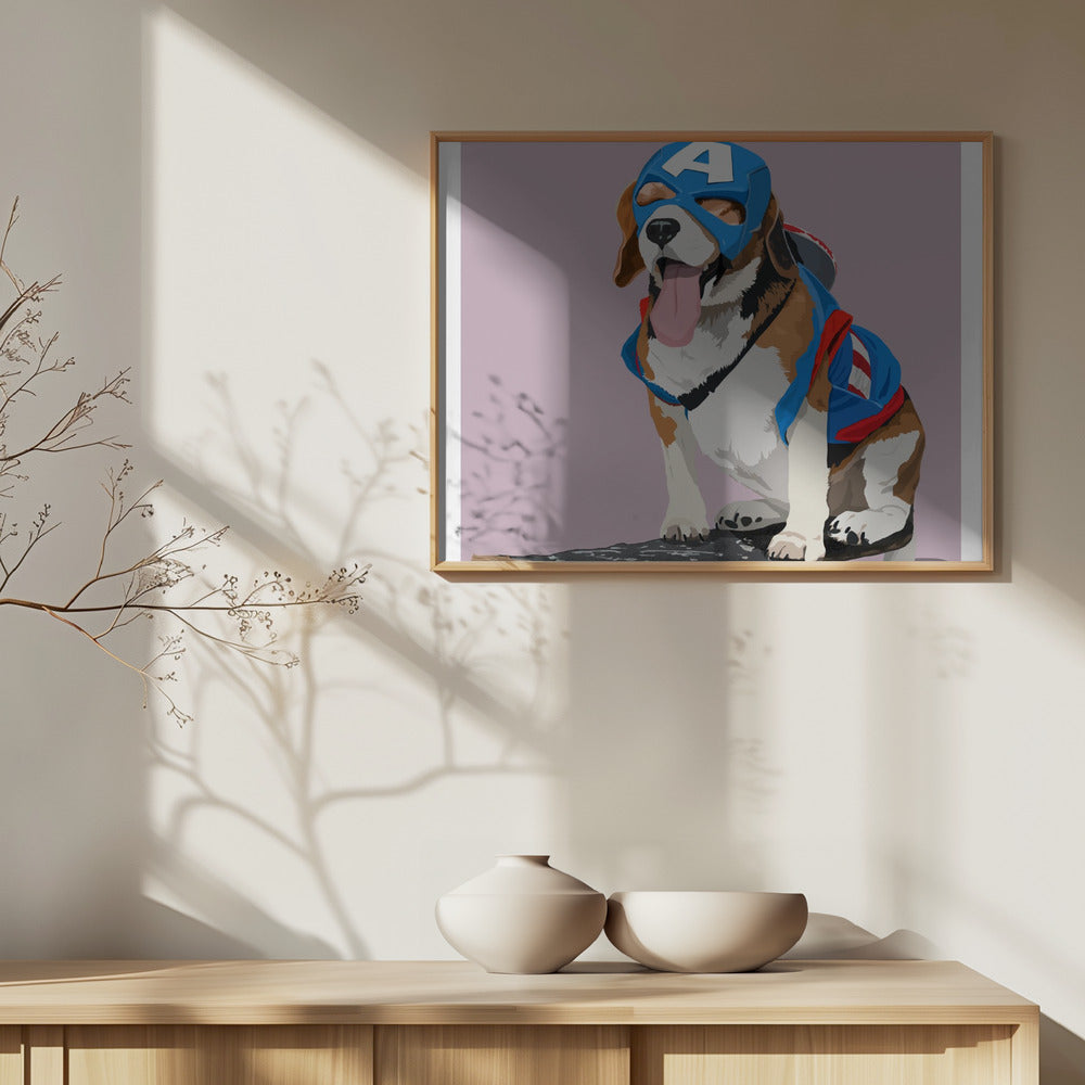 My Kind Of Hero Poster och Canvastavla