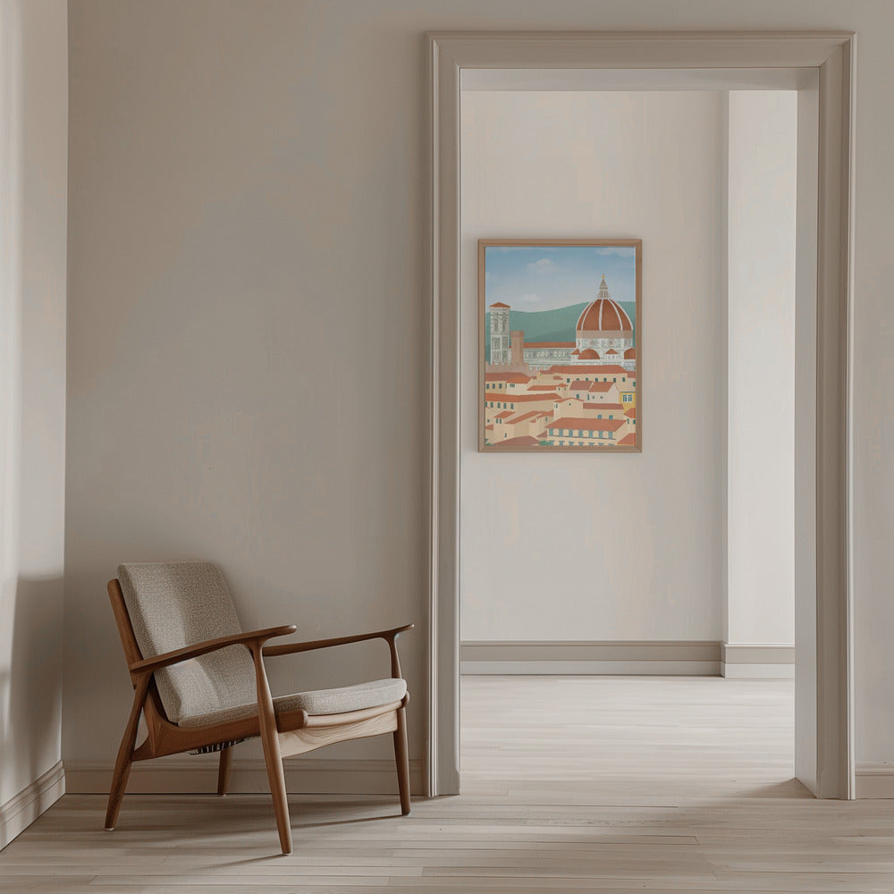 Florence Poster och Canvastavla