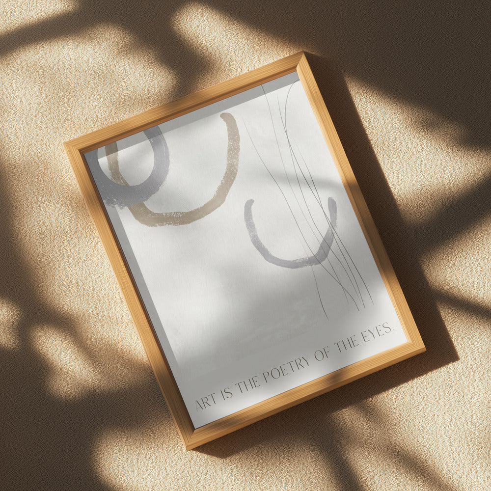 Artisthepoetryoftheeyes Poster och Canvastavla