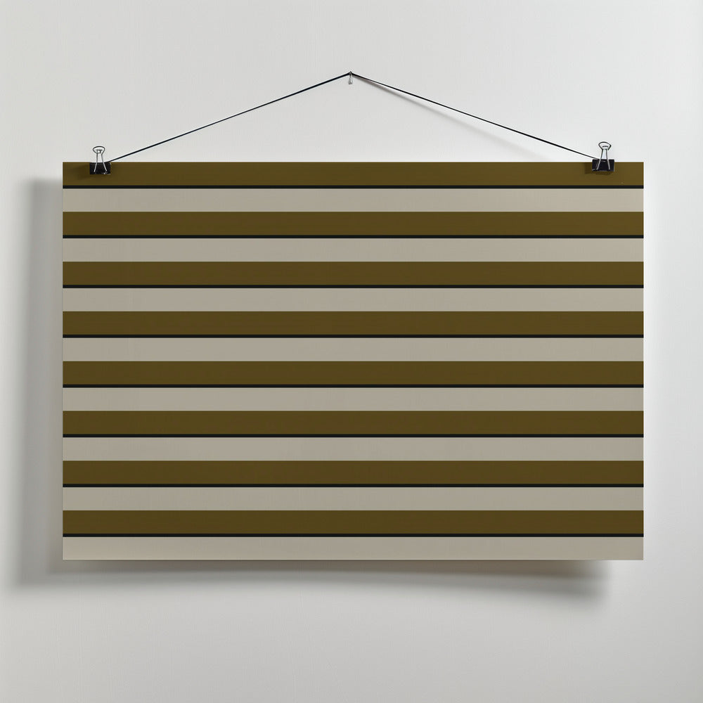 Horizontal stripes Poster och Canvastavla