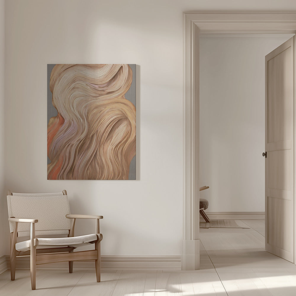 Nature line II Poster och Canvastavla