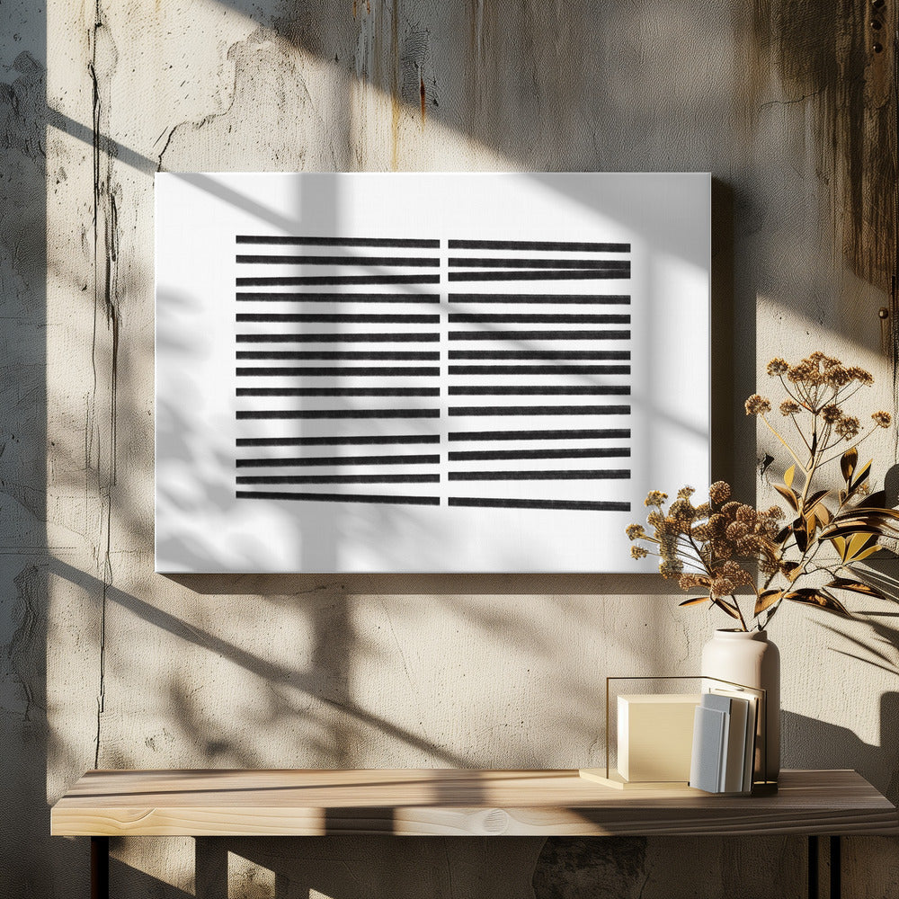 Calming Lines No 2 Poster och Canvastavla