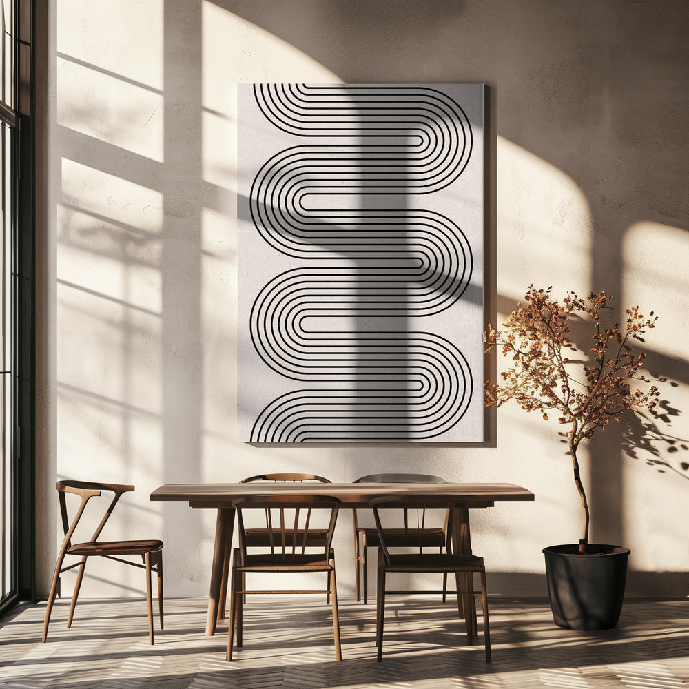 Modern Balance No.4 Poster och Canvastavla