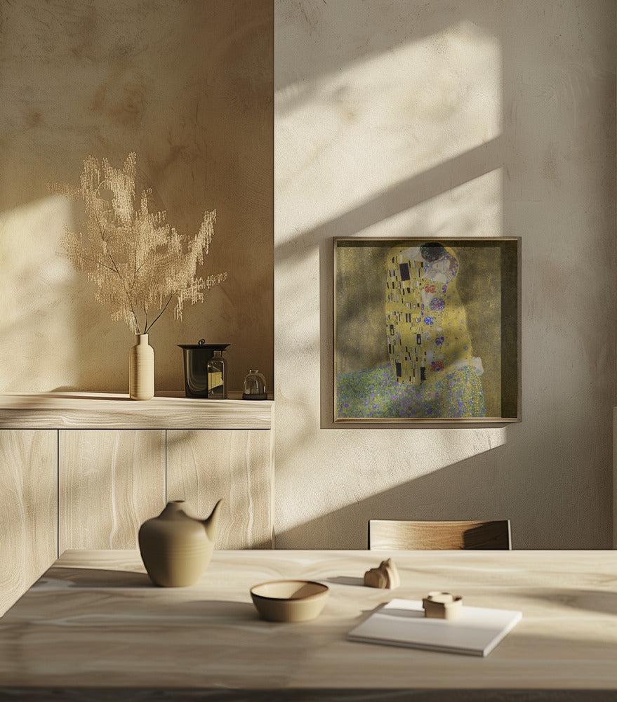 The Kiss (1907–1908) Poster och Canvastavla